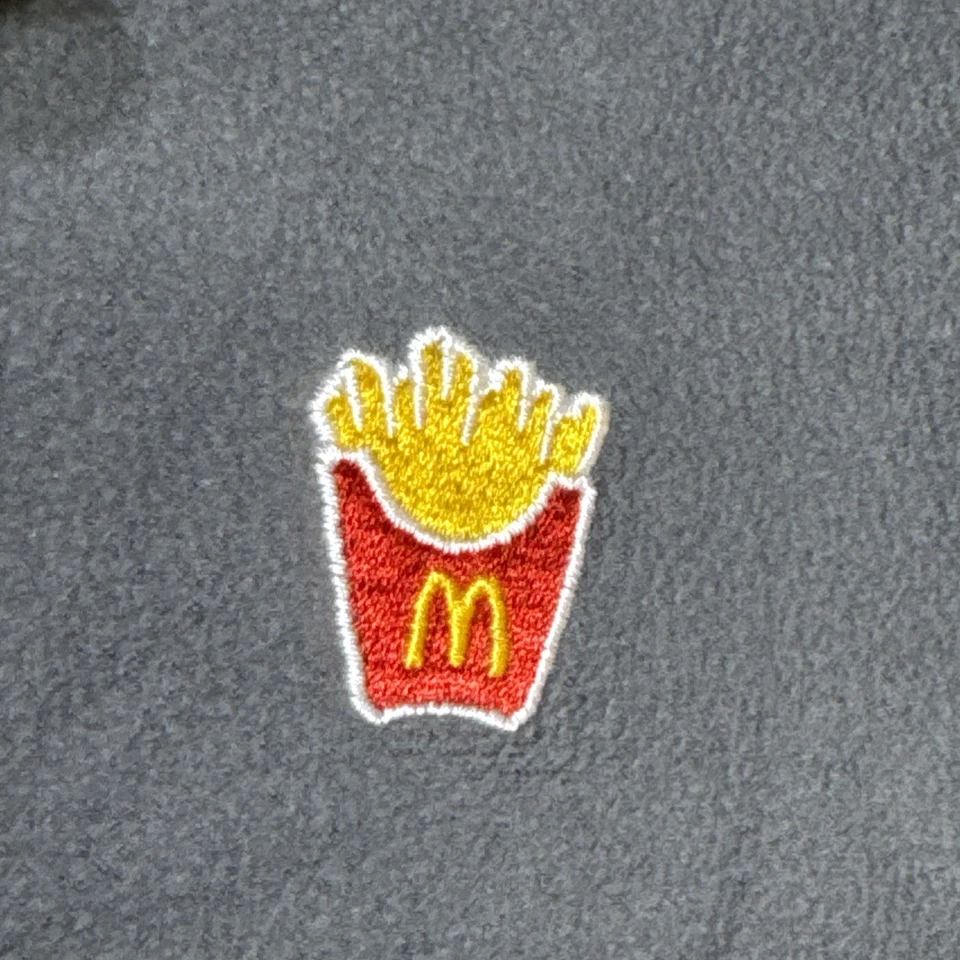 McDonald’s 100% Polyester Gray Uniform Vest Size XL - Image 3 of 4