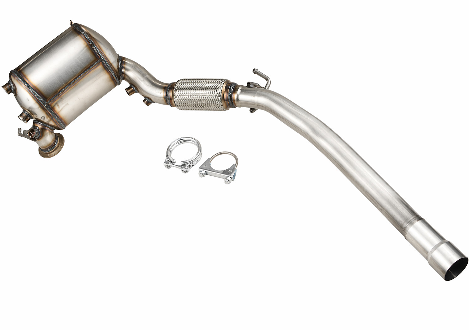 Filtre particules DPF échappement VW Passat B6 2.0 TDI 140 ch