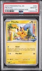 2023 POKEMON PAL EN-PALDEA EVOLVED 2024 RAIN CITY SHOWCASE #062 PIKACHU PSA 10