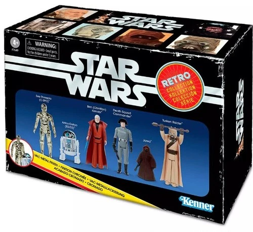 Star Wars Retro Collection Kenner A New Hope Collectible 6 Pack Figures