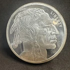 1 oz Buffalo Silver Round .999 fine Silver Bullion 1 Troy Ounce GSM