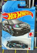 Hot Wheels 2018 Honda Civic Type R 186 2021 Super Treasure Hunt With Protector