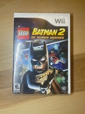 Wii, Lego Batman 2 DC Super Heroes, Complete Edition Cib Vtg Tested