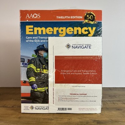 Emergency Care and Transportation of the Sick and Injured 12th Ed W/CODE PB SEAL