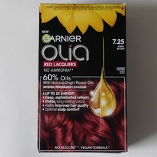 Garnier Olia Permanent Hair Colour 7.25 Vinyl Blush Red Lacquers #D