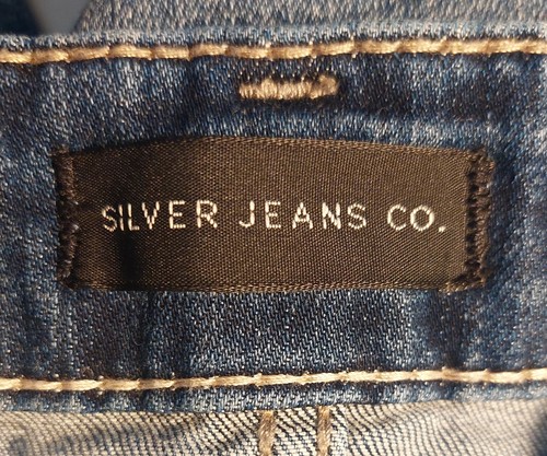 Women’s Silver Jeans, Avery Skinny Crop Size 16/26" L Distressed 11" Rise Denim - Bild 5 von 12