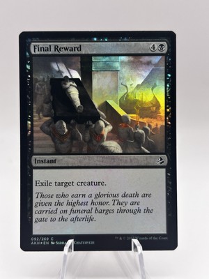 Final Reward 092/269 Foil Amonkhet AKH MTG LP