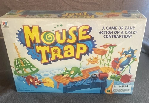 NEW Hasbro 4657 Gaming Mouse Trap Board Game 1999 vintage Hasbro sealed
