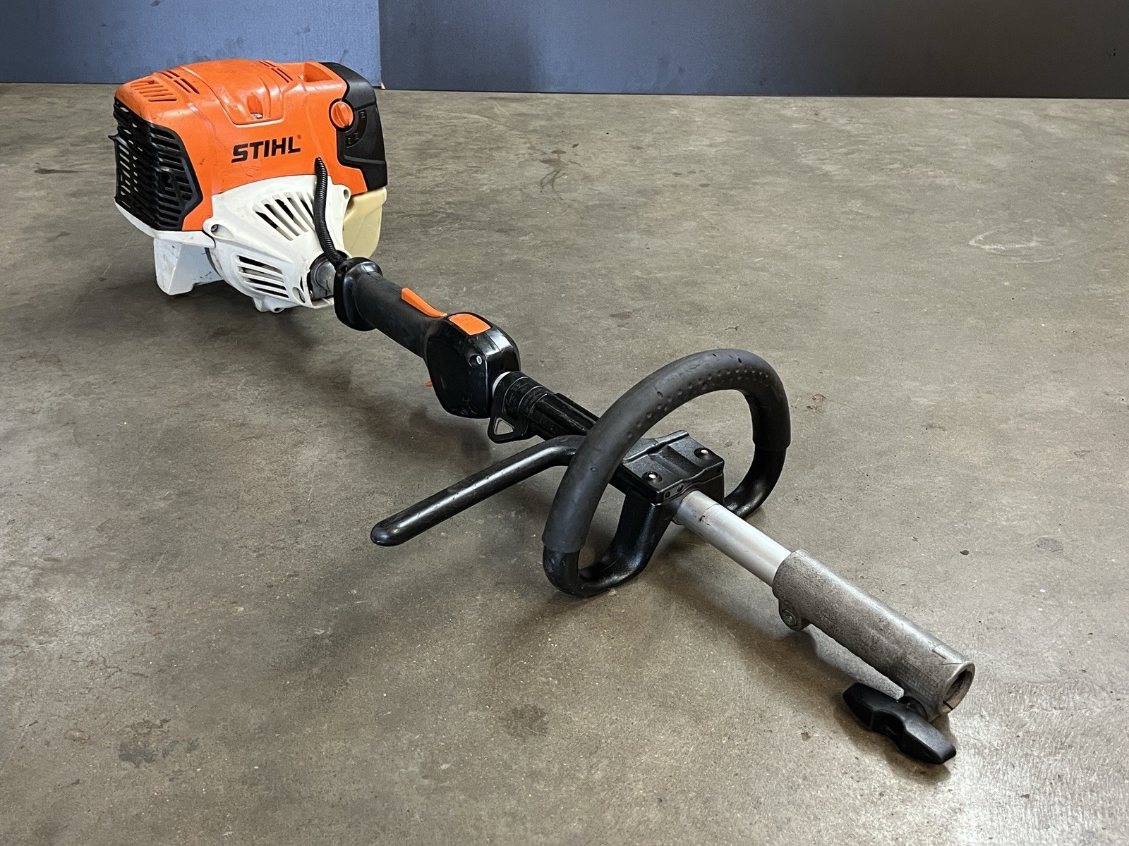 STIHL KM131R Kombi Trimmer / 36cc Gas Multi Task Unit Starts & Runs Strong 💪 🌱