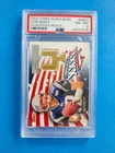2002 Topps Super Bowl Goal Posts Relic Tom Brady PSA 8 SBG1 **RARE**