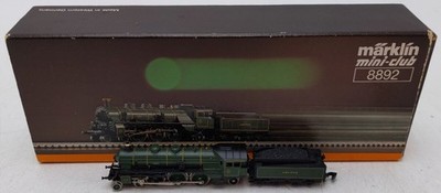 Marklin 8892 Z Bavarian 4-6-2 Steam Locomotive & Tender EX/Box