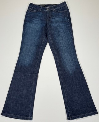 Lee Modern Series Womens Jeans 6 28x32 Dark Wash Curvy Fit Bootcut Denim