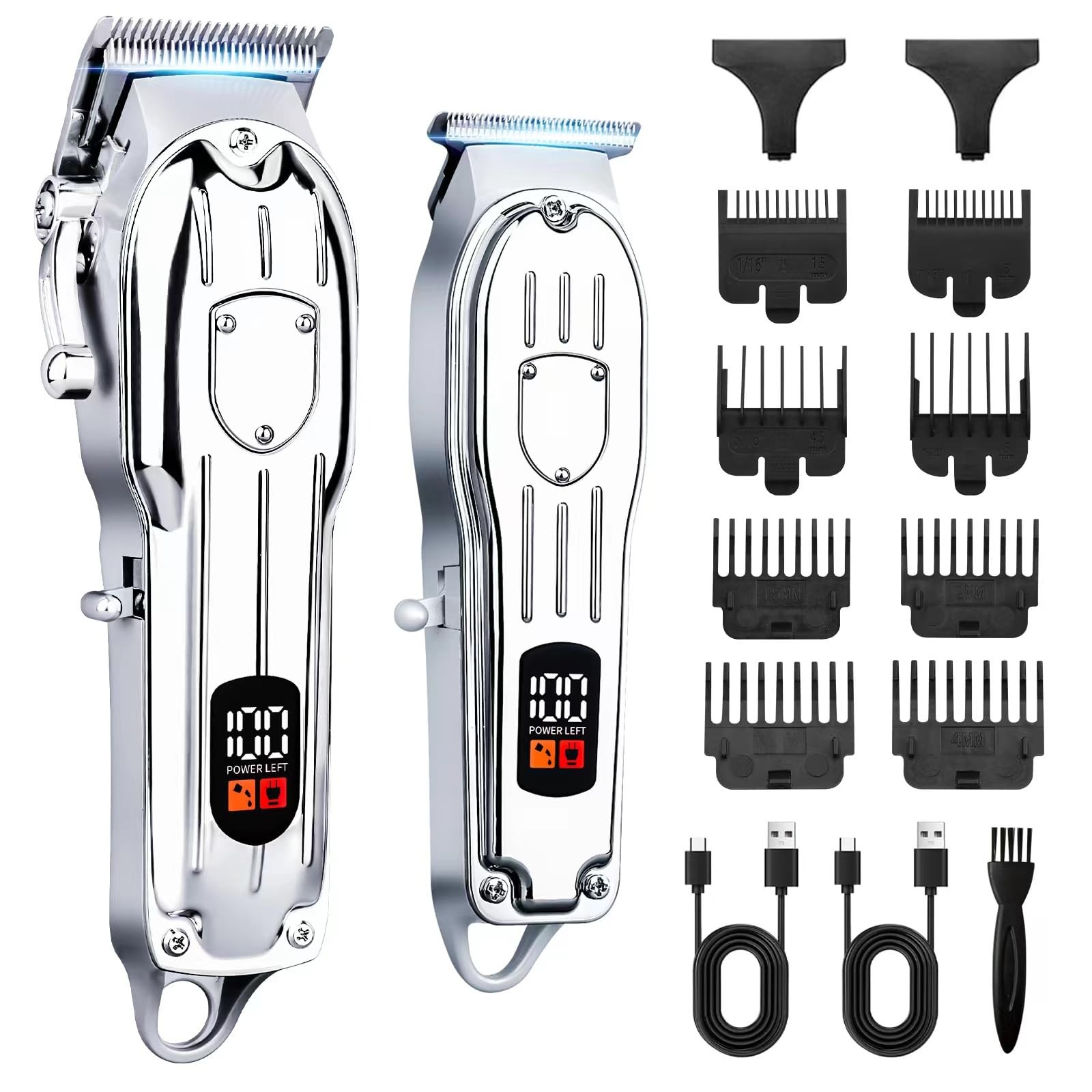 Hair Clippers for Men,Beard Trimmer for Mens,Professional Electric Hair Clipp...
