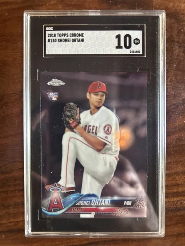 2018 Topps Chrome - Shohei Ohtani #150 White Jersey (RC)