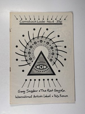 Comstock Lode Magazin Ausgabe #4 Internationaler Künstlerlabel Rote Crayola 1979