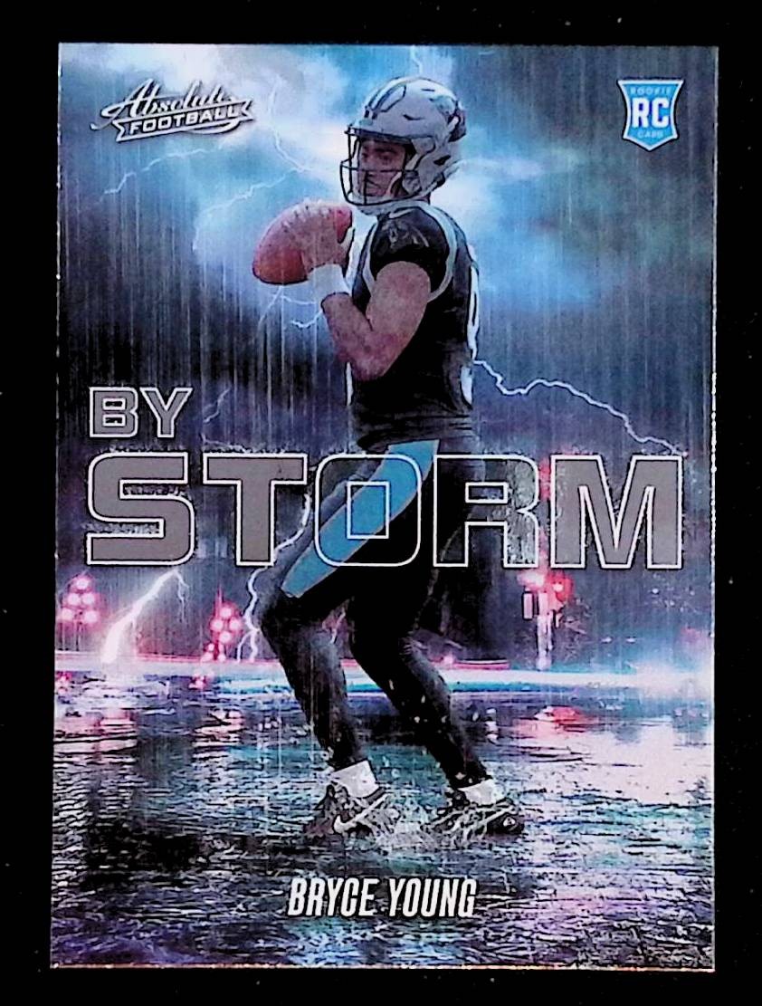 Bryce Young 2023 Panini Absolute By Storm #BST-1 Carolina Panthers