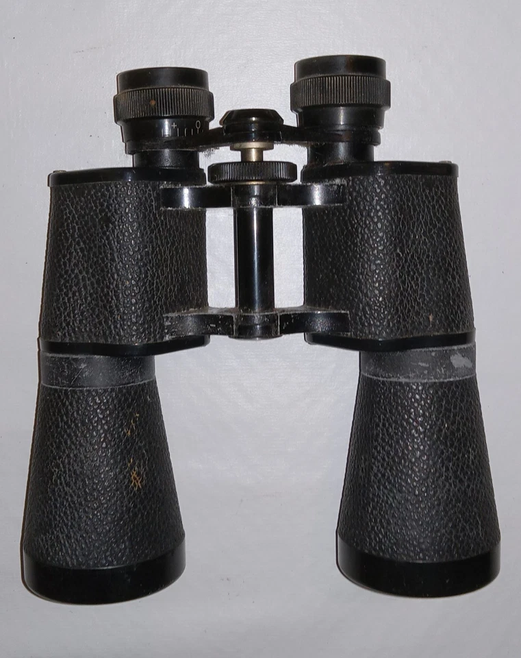 Vintage Steiner Bayreuth Black 12x50 Binoculars Made In West Germany  - Image 2 of 4