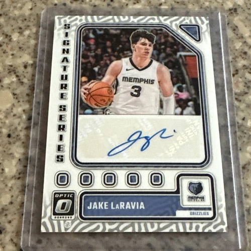 Jake LaRavia 2023-24 Donruss Optic Sensational Signatures Auto #SS-LAR LAKERS