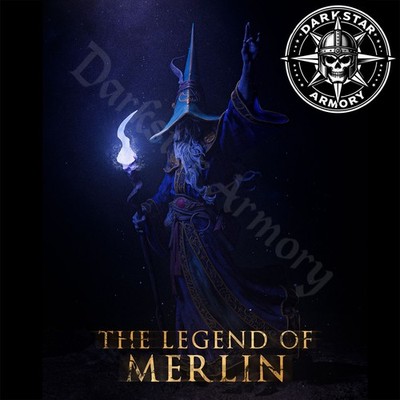 Wizard Merlin Resin Unpainted Figure Kit King Arthur 1/6 1/9 1/24 CA 3D STUDIOS