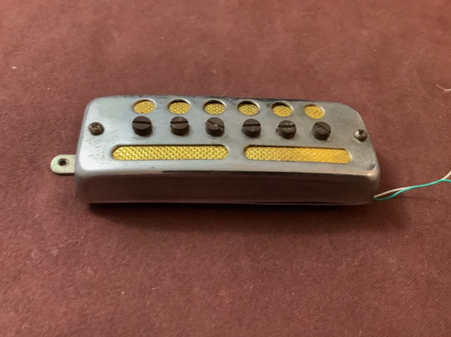 Vintage 60s TEISCO MIJ Gold Foil Pickup (2 66 OHMS)
