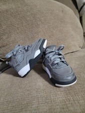 Nike Air Jordan 4 Retro Cool Grey Black White BQ7670-007 Size 6C