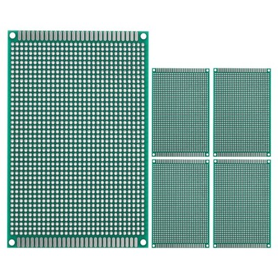 4.7'' x 3.1'' Doppelseitig PCB Brett 5Stk Prototypen Bastelset Leiterplatte