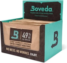 12 Pack Boveda 49% Humidity Absorbers for Music Starter Kits