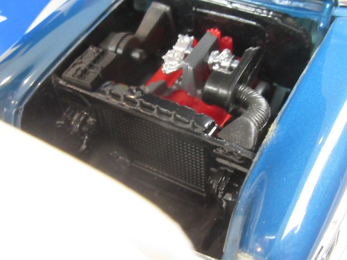 D58 Ertl 7490 Chevy Bel Air 1957 Blue American Muscle 1:18 IN Box Chevrolet - Picture 5 of 20