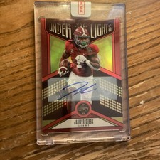 2023 Panini Legacy Under the Lights Jahmyr Gibbs #UL-JGI Ruby /50 (RC)