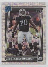 2021 Panini Donruss Optic Rated Rookie Wave Prizm /299 Alex Leatherwood #266 y8h