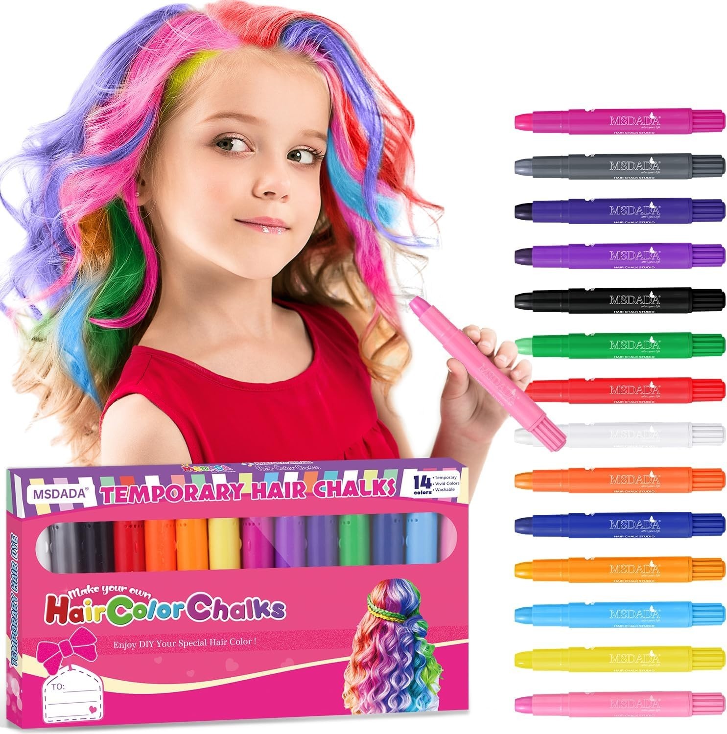 S Hair Color Dye Washable Makeup Kit