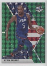 2019-20 Panini Mosaic USA Basketball Green Prizm Kevin Durant #251 0fw6