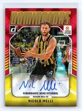 Nicolo Melli 2024-25 Donruss EuroLeague #DS-MLL Dominators Auto Red Laser #/99