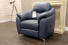 G Plan Jackson Cambridge Navy Dual Power Reclining Classic Back Single Chair