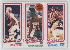1980-81 Topps Don Ford Quinn Buckner Brad Holland #138-145-55 0w6
