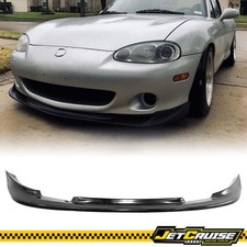 Fits 99-00 Mazda Miata Mx-5 Gv Style Front Bumper Lip Lower Spoiler Bodykit Pu Fits 99-00 Mazda Miata Mx-5 Gv Style Front Bumper Lip Lower Spoiler Bodykit Pu