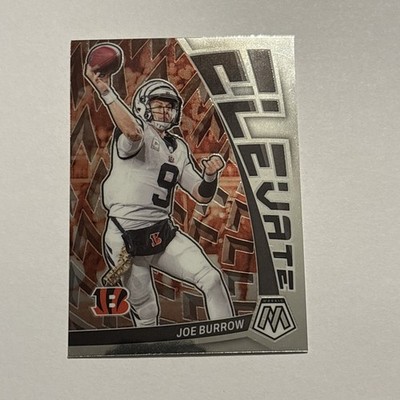 Joe Burrow 2023 Panini Mosaic Elevate Insert Card #9 Cincinnati Bengals
