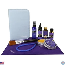 Ultimate Violin Care Kit - Beeswax, Rosin, Remover, String Oil, Polish & More!