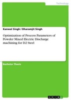 Optimization Of Process Parameters Of Powder Mixed Electric Discharge Machining