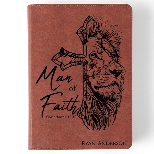 Personalized Bible for Men, ESV Men's Study Bible, Bible for Men Name Engraved - product listing photo