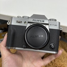 FUJIFILM X-T30 26.1MP Mirrorless Digital Camera Body Only - SILVER