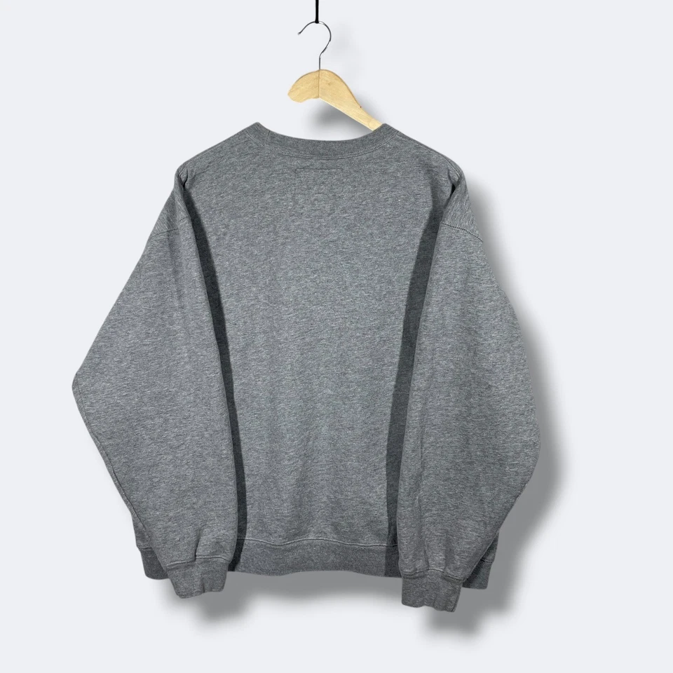 Sudadera De Colección Abercrombie Fitch L/s Cuello Redondo Para Hombres XL Lacrosse Deportiva Retro Foto 4 de 4