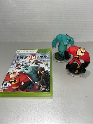 Disney Infinity 1.0 Xbox 360 Game  With two Characters