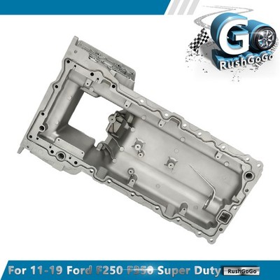 Upper Aluminum Engine Oil Pan BC3Z-6675-B Fit for Ford F-250 F-350 V8 6.7L 11-19
