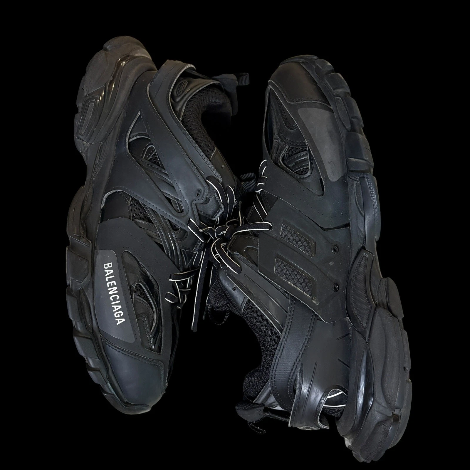 Balenciaga — Size 12 - Balenciaga Track Black Sneakers