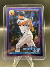 2026 Topps Series 1 - Ryne Sandberg #91C-99 Purple Mojo Refractor /250