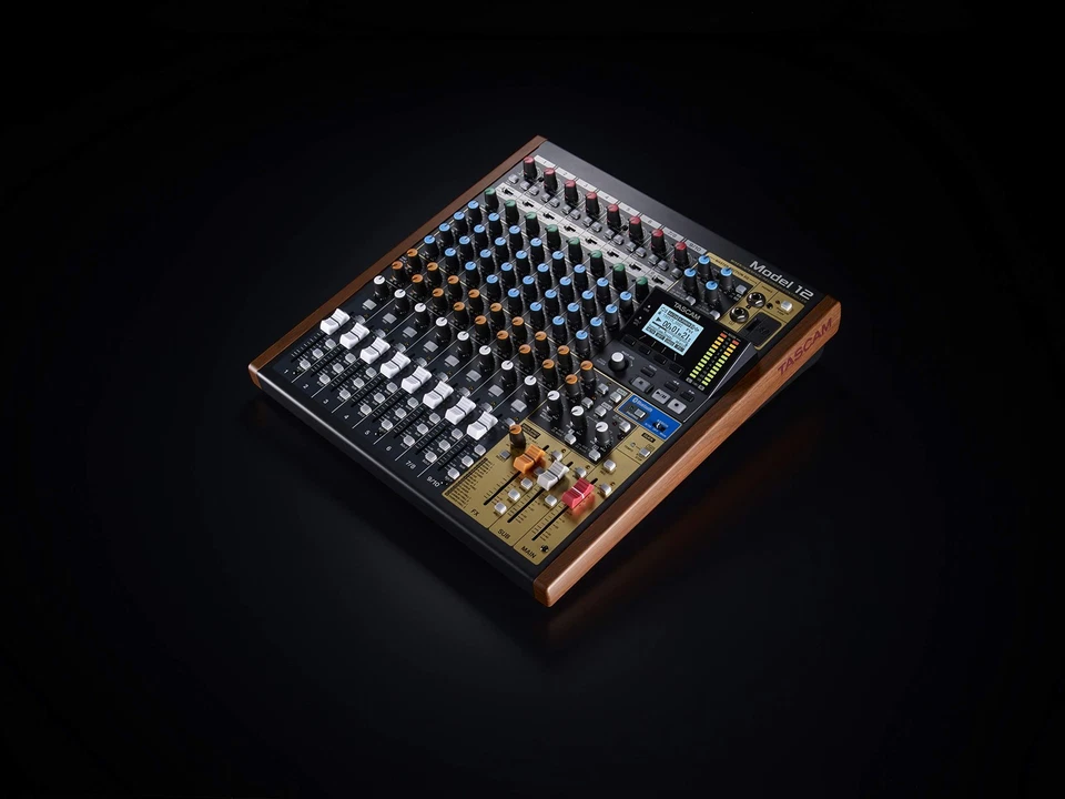 TASCAM Model 12 12-Track MTR USB Audio Interface DAW Controller HUI/MCU MIDI Pro - Image 3 of 4