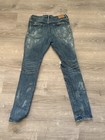 PURPLE BRAND Men's Blue Distressed Skinny Slim Fit Denim Jeans Size 32 — photo 2