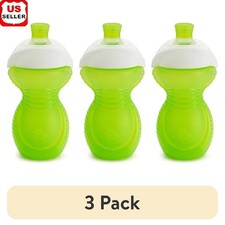 Bite Proof Sippy Cups Leak Proof Click Lock Spill Resistant Soft Spout 2 Pack US