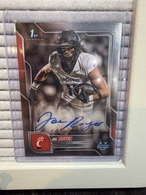 2025 Bowman University Chrome - Chrome Prospect Autographs Joe Royer #BCA-JRO